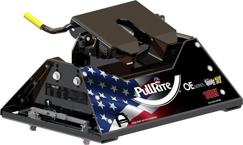 1300 – PULLRITE Fifth Wheel Trailer Hitch, Use With OEM Ford Trailer Tow Prep Package Includes Head and Head Support ...